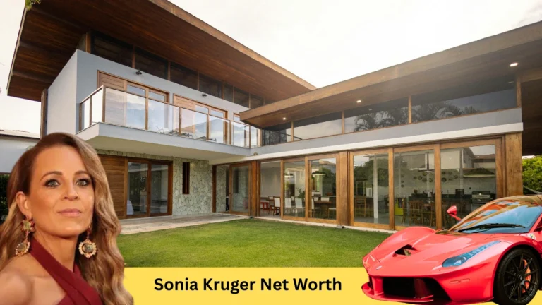 sonia kruger net worth